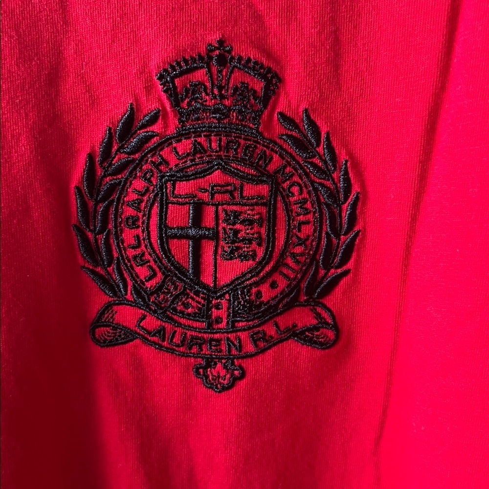 Lauren Ralph Lauren Embroidered Shirt Size Large - Picture 2 of 4